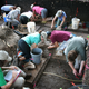 Excavations at the Debra L. Friedkin site in 2016.